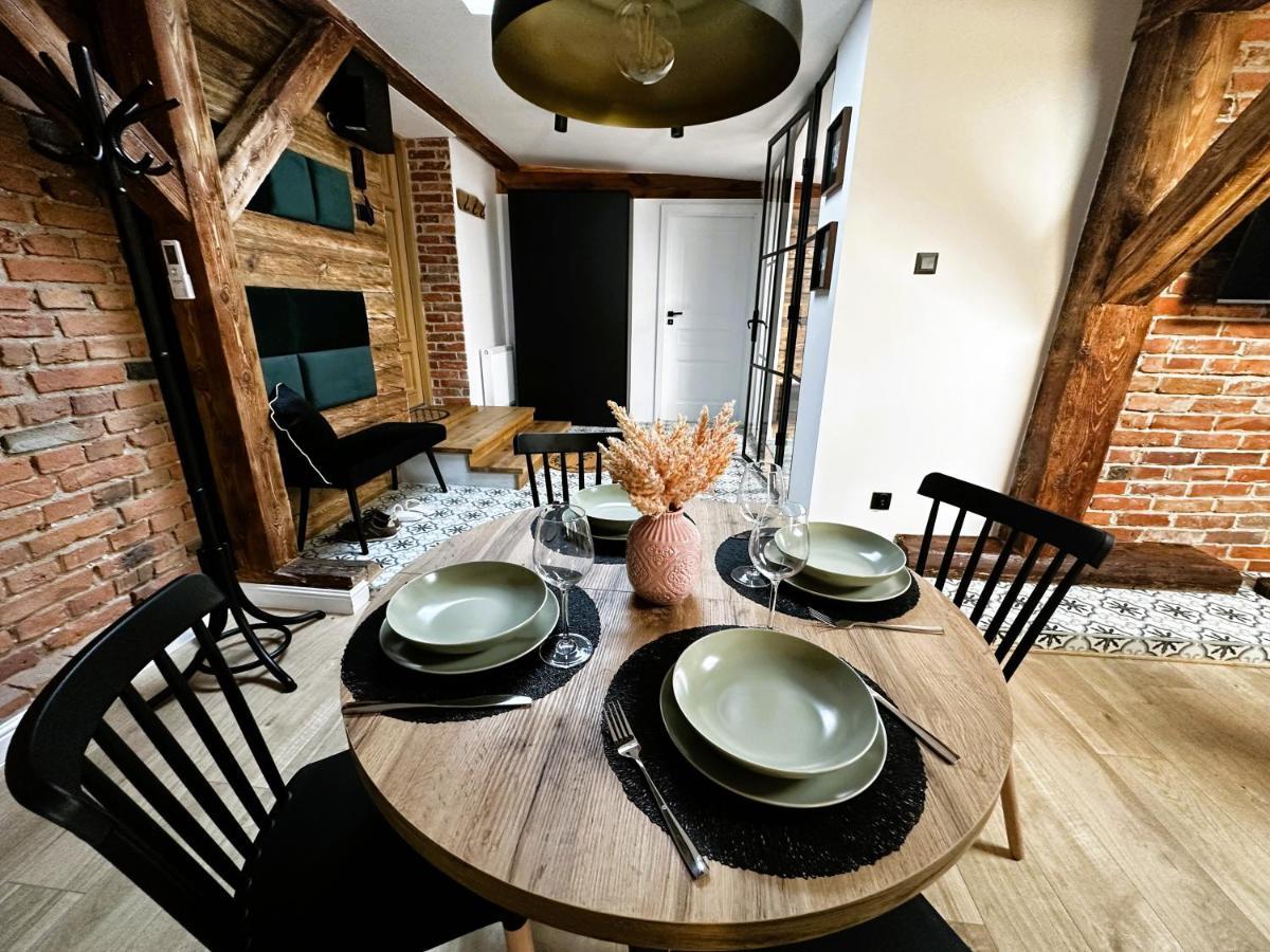 Apartament Miodowy - Darmowy Parking - Klmatyzacja - Wifi Stary Toruń Buitenkant foto