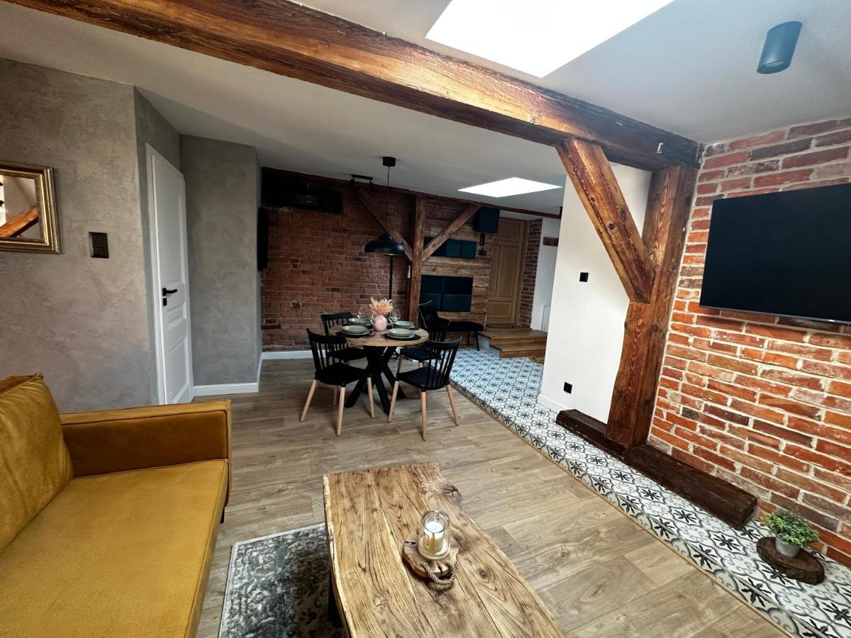 Apartament Miodowy - Darmowy Parking - Klmatyzacja - Wifi Stary Toruń Buitenkant foto